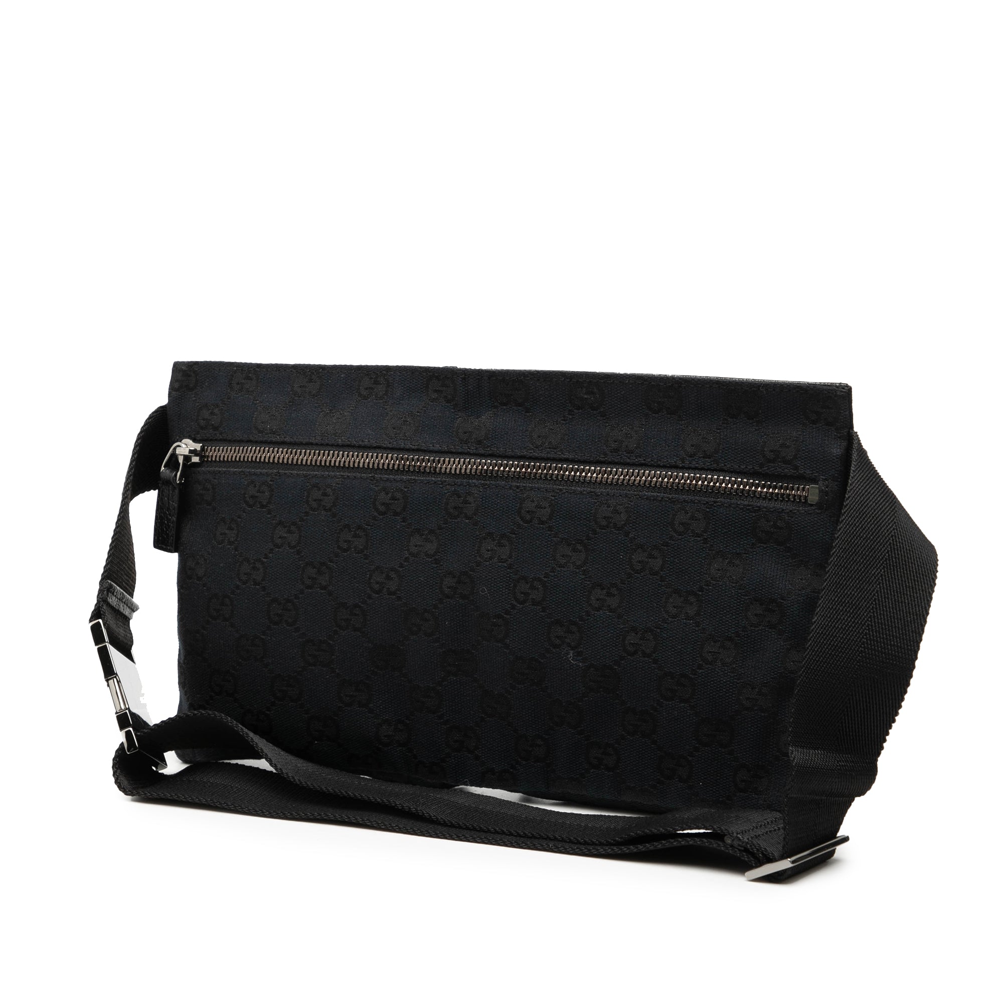 GG Canvas Double Pocket Belt Bag - Image 2