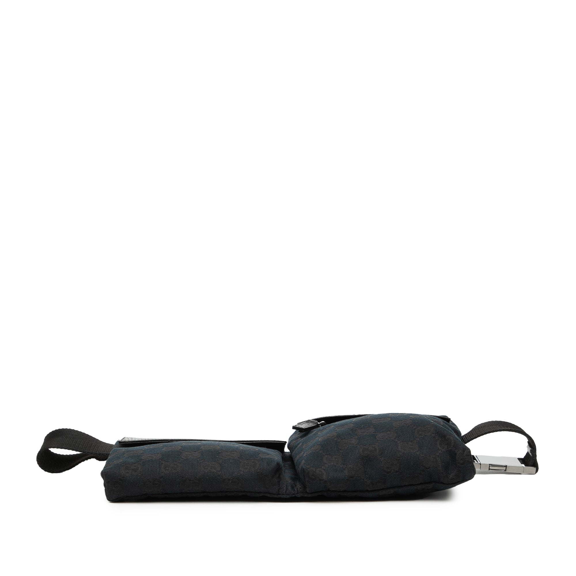 GG Canvas Double Pocket Belt Bag - Image 3