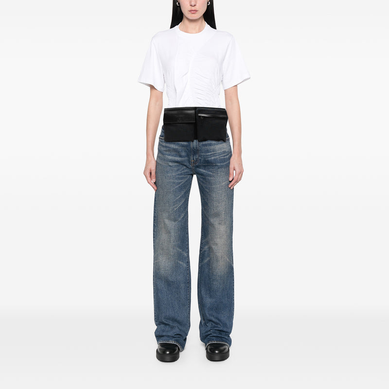 GG Canvas Double Pocket Belt Bag - Image 7