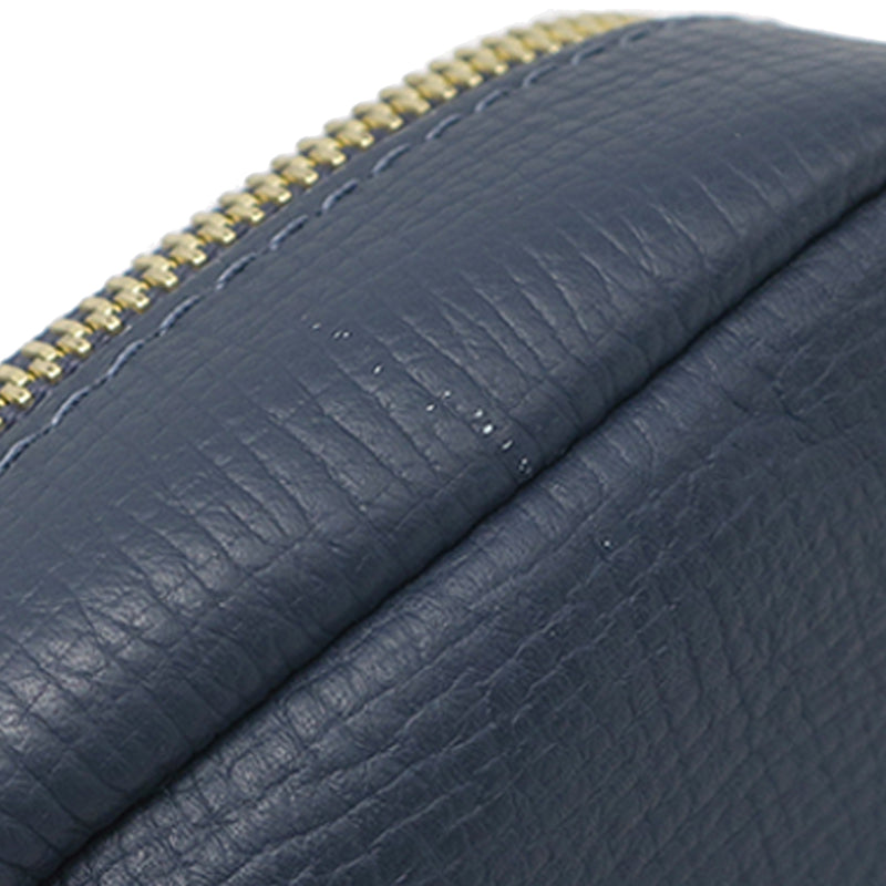 Nigo Monogram Denim and Taurillon Double Phone Pouch - Image 6