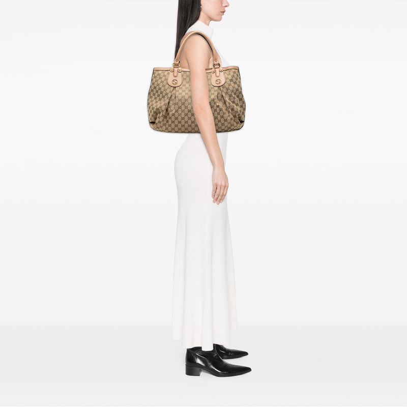 Large GG Canvas Scarlett Tote - Image 8