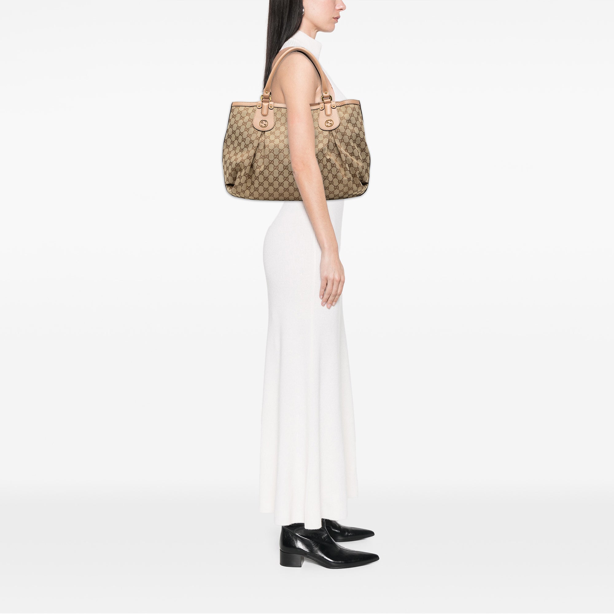 Large GG Canvas Scarlett Tote - Image 8