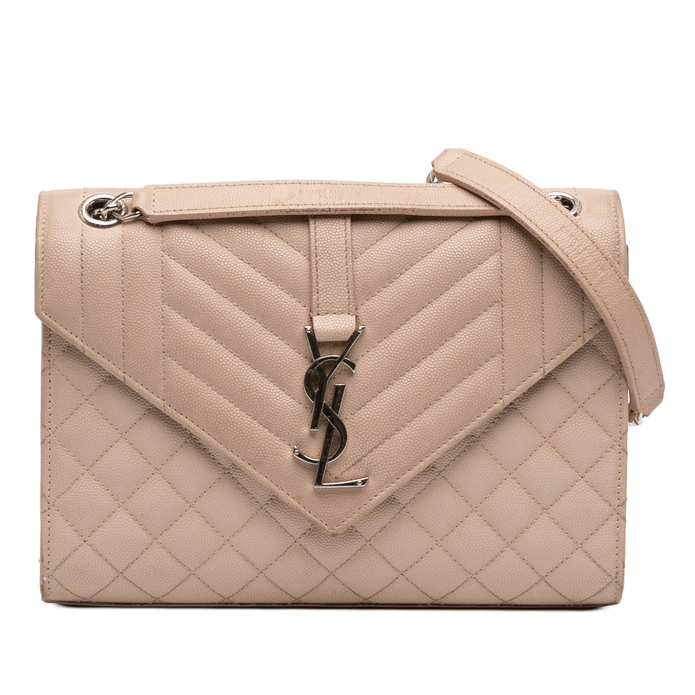 Medium Grain De Poudre Triquilt Monogram Envelope Bag - Image 1