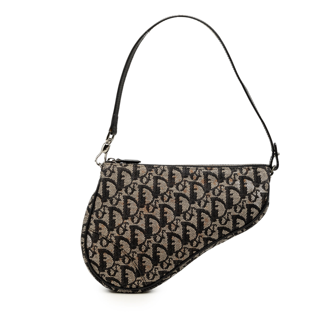 Mini Diorissimo Canvas Saddle Pochette - Image 1