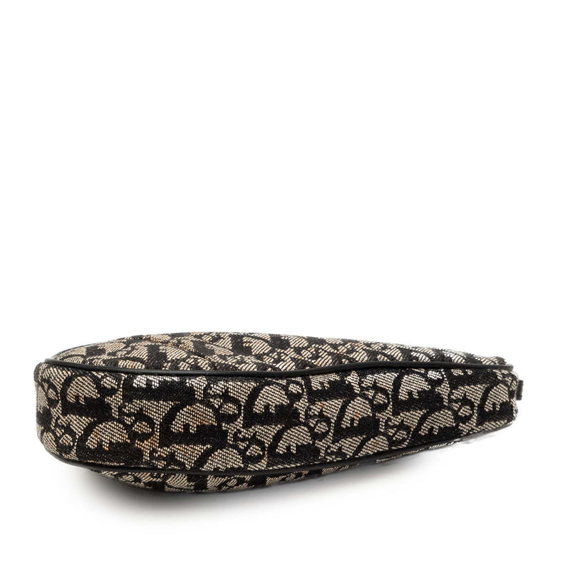 Mini Diorissimo Canvas Saddle Pochette - Image 3