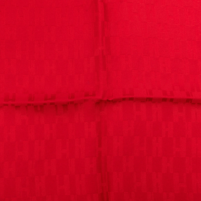 Faconnee Grand H Silk Pocket Square Scarf - Image 4