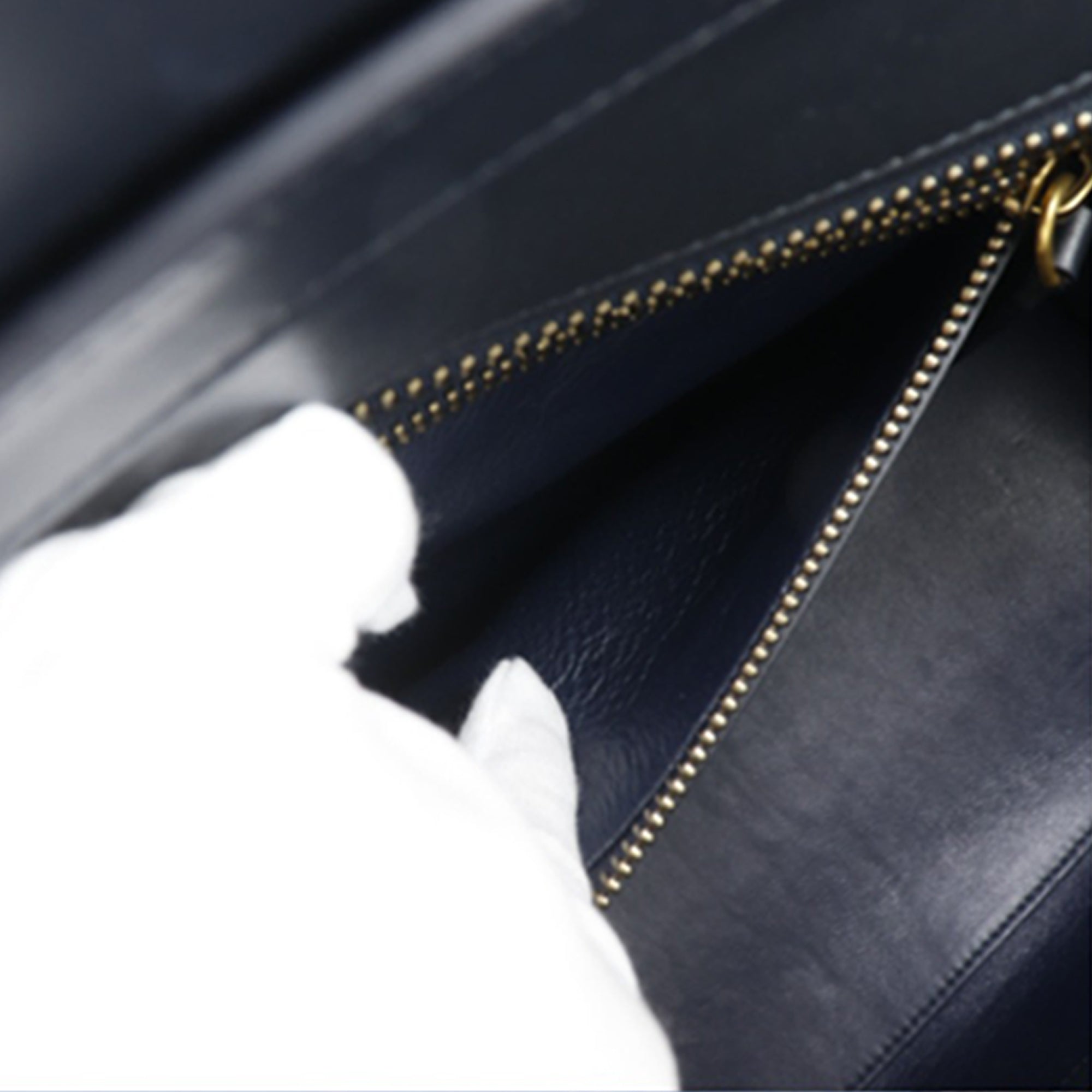 Micro Tricolor Nubuck and Calfskin Luggage Tote - Image 21
