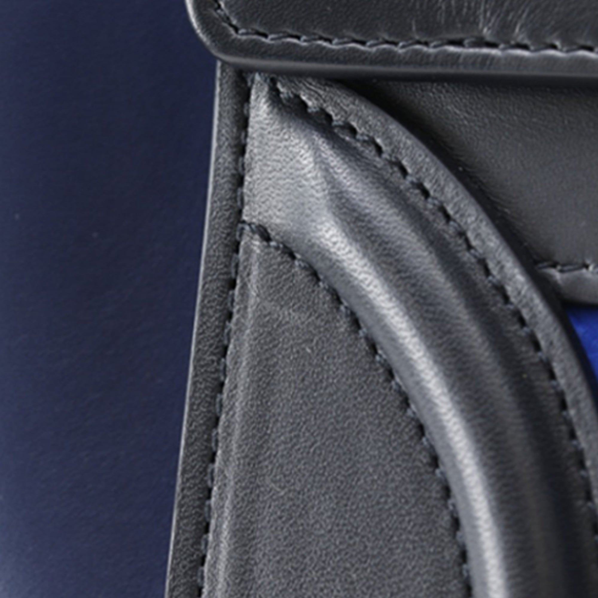 Micro Tricolor Nubuck and Calfskin Luggage Tote - Image 26
