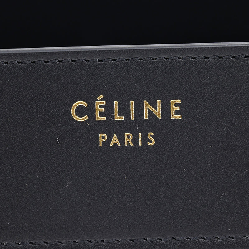 Micro Tricolor Nubuck and Calfskin Luggage Tote - Image 5