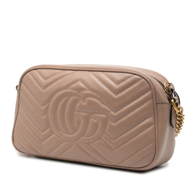 Small GG Marmont Matelasse Leather Crossbody - Image 2