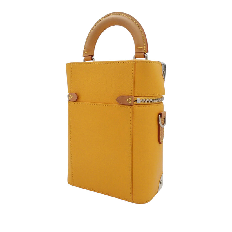 Leather Vertical Box Trunk - Image 2