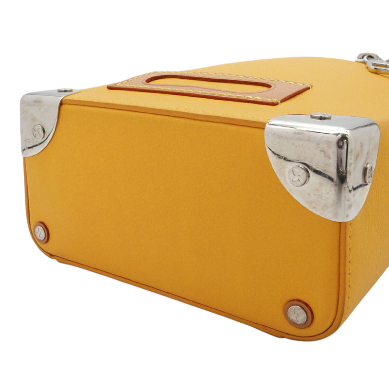 Leather Vertical Box Trunk - Image 3