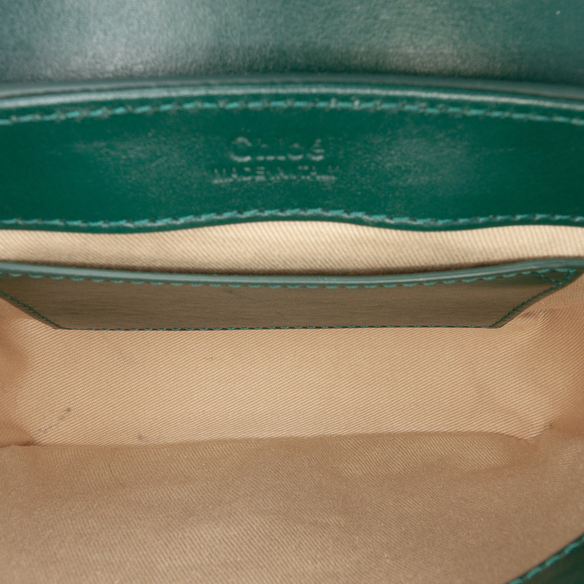 Mini Leather C Satchel - Image 4