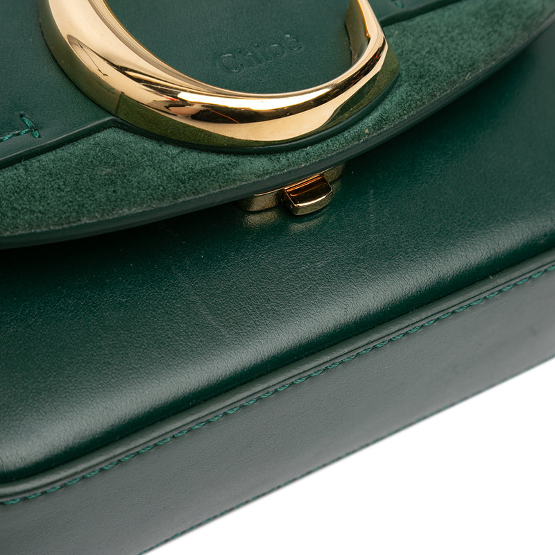 Mini Leather C Satchel - Image 7