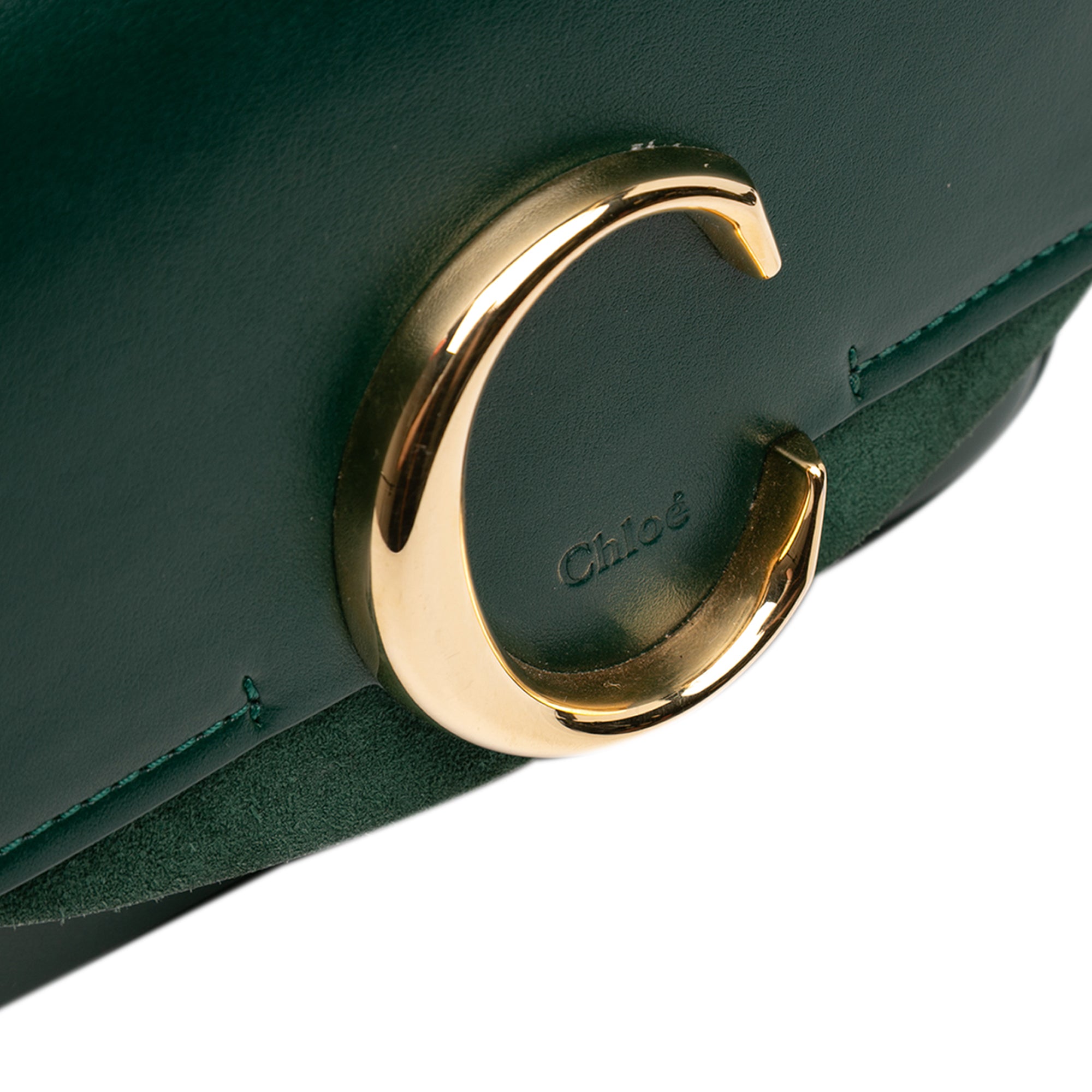 Mini Leather C Satchel - Image 8