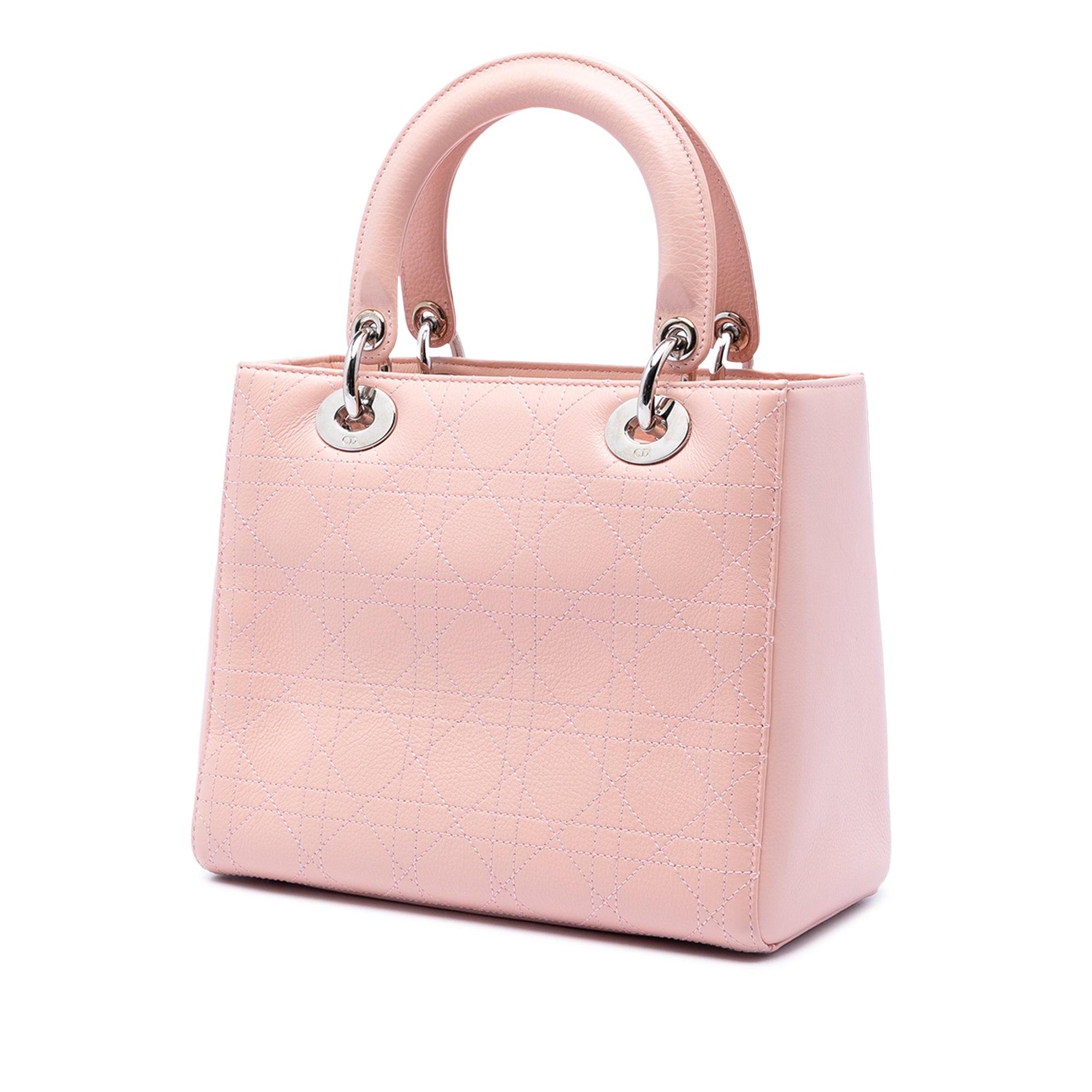 Medium Calfskin Cannage Stitched Lady Dior - Image 2