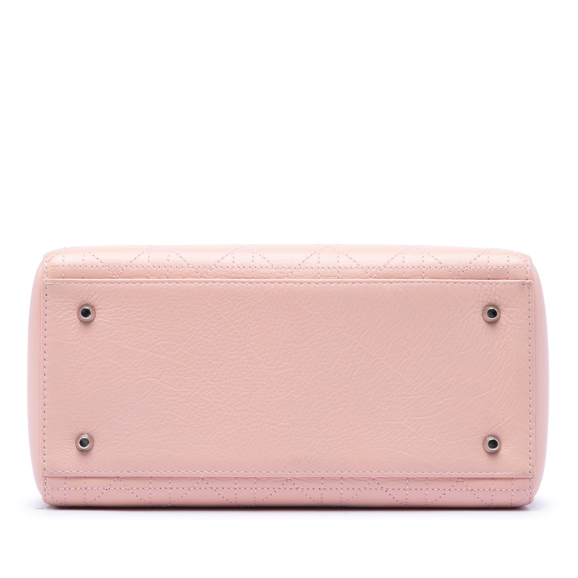 Medium Calfskin Cannage Stitched Lady Dior - Image 3