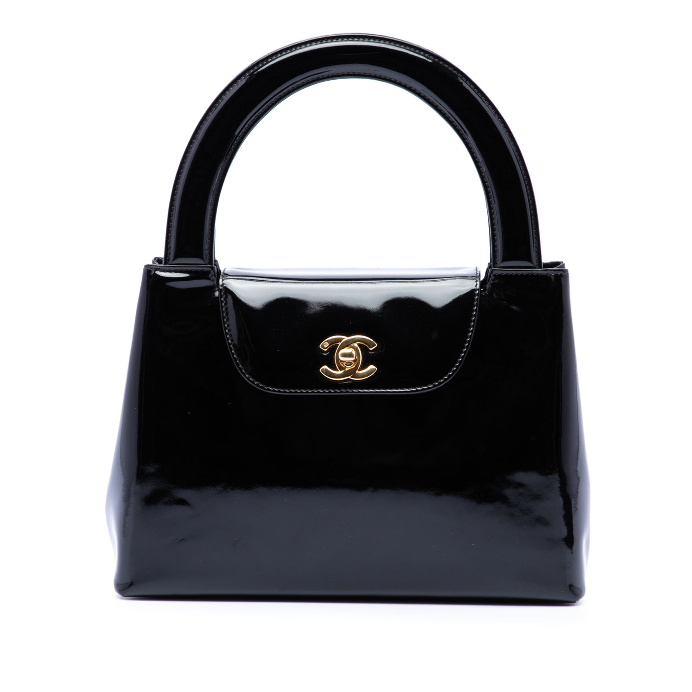 Patent Kelly Top Handle Flap - Image 1