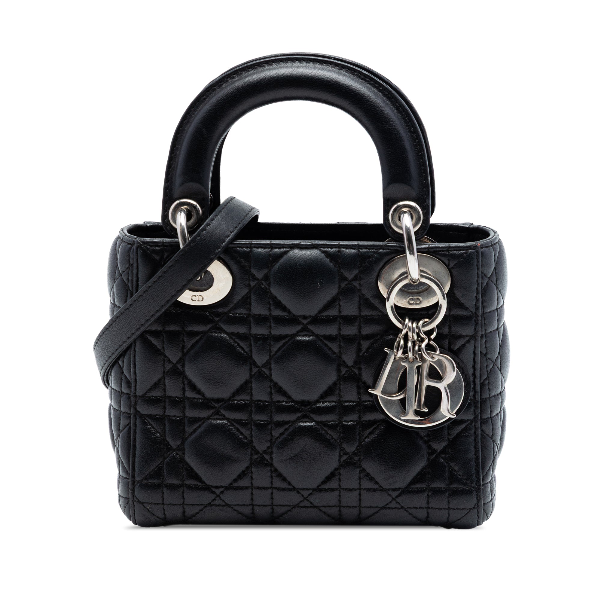 Mini Lambskin Cannage Lady Dior - Image 1