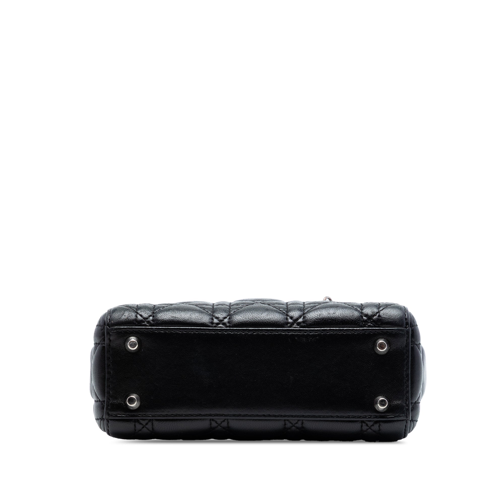 Mini Lambskin Cannage Lady Dior - Image 3