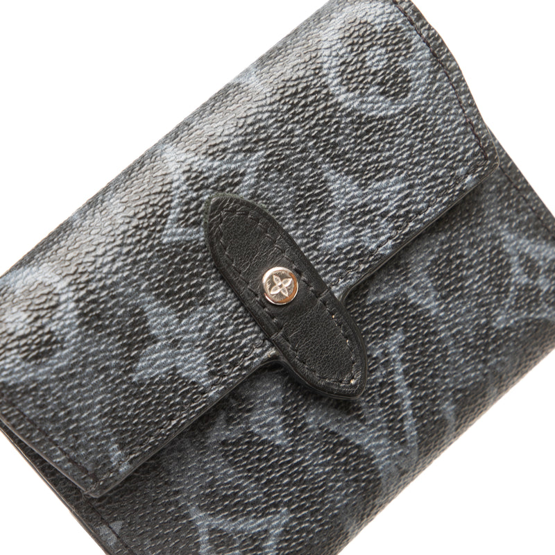 Monogram Pastel Cross Card Holder - Image 9