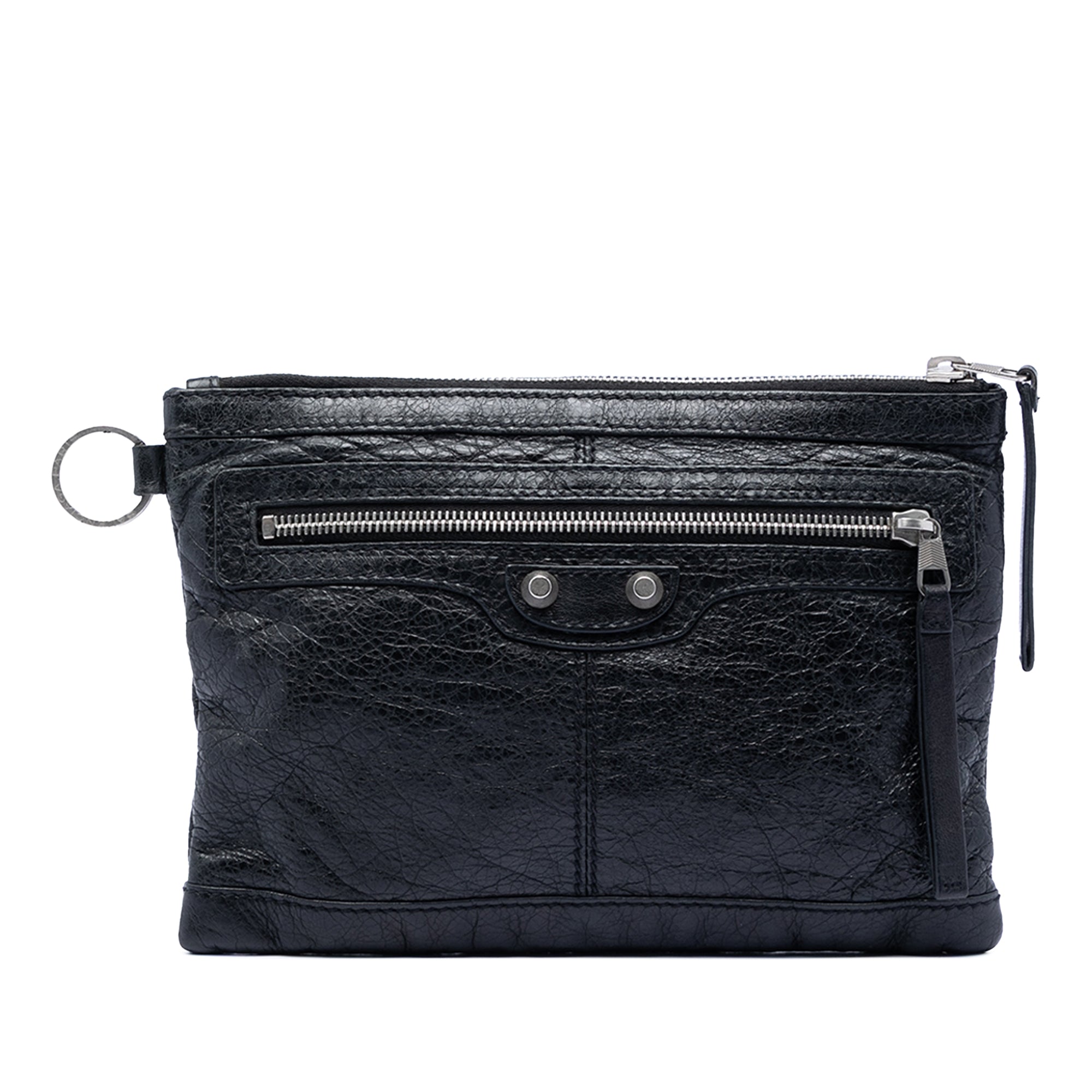 Lambskin Motocross Classic Clip S Clutch - Image 1