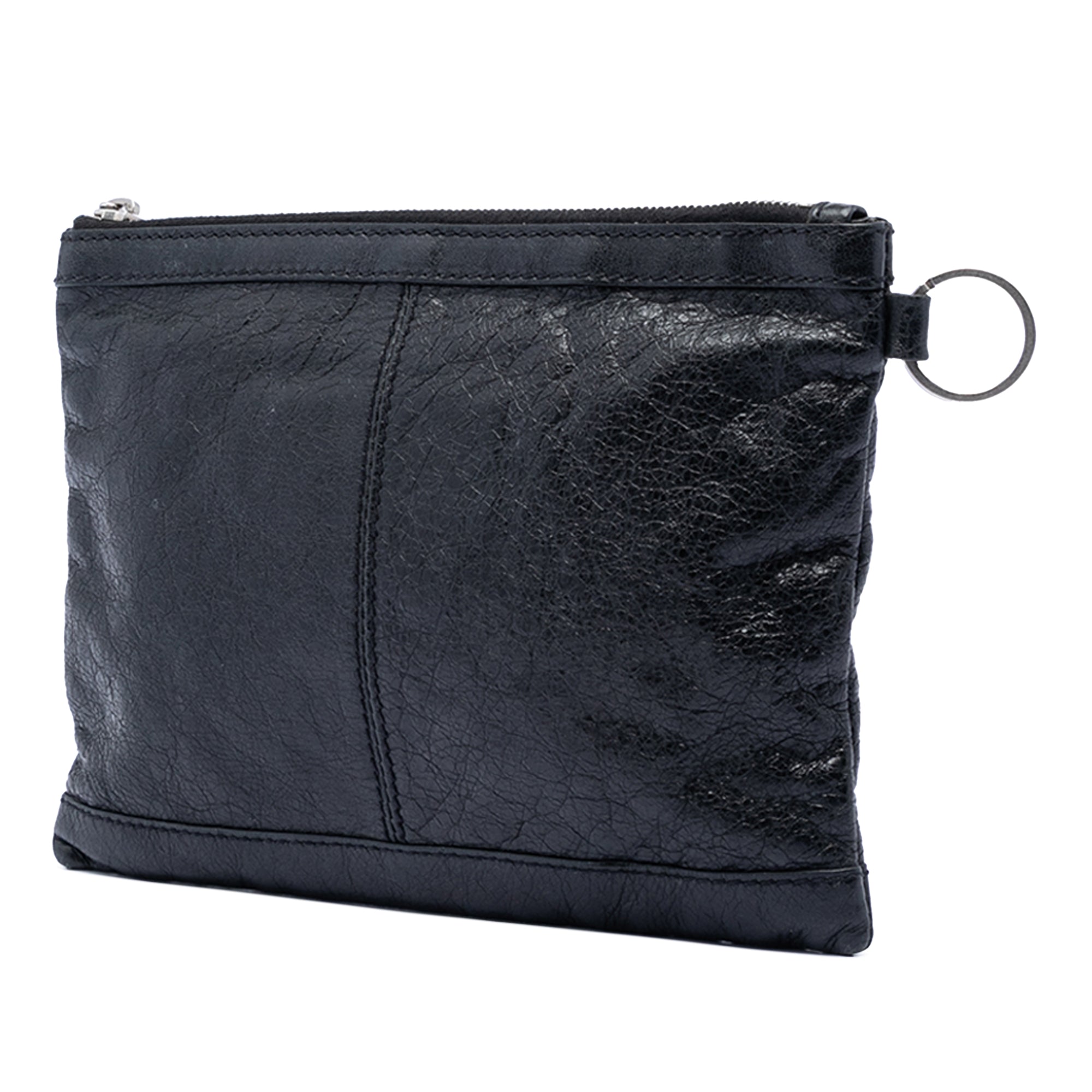 Lambskin Motocross Classic Clip S Clutch - Image 2