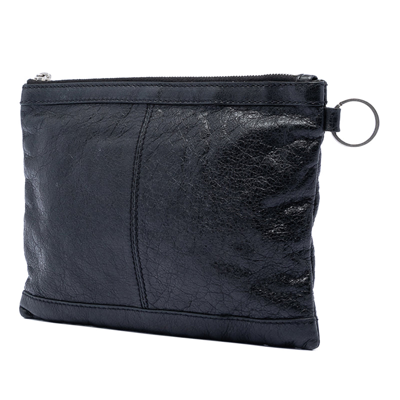 Lambskin Motocross Classic Clip S Clutch - Image 2