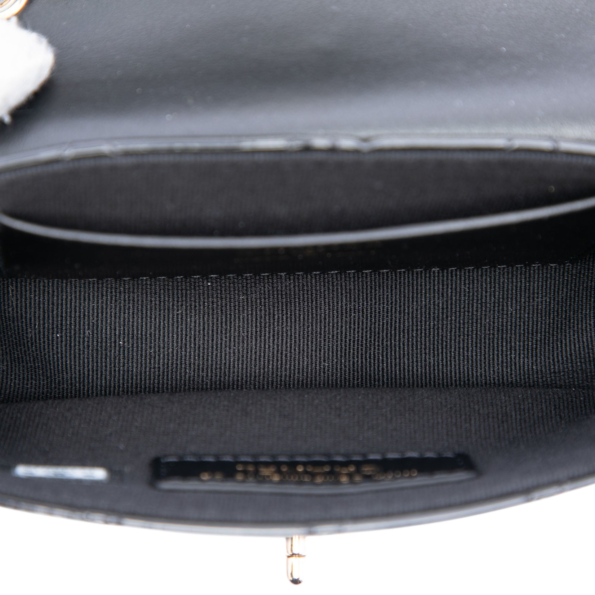 Mini CC Quilted Patent Single Flap - Image 4
