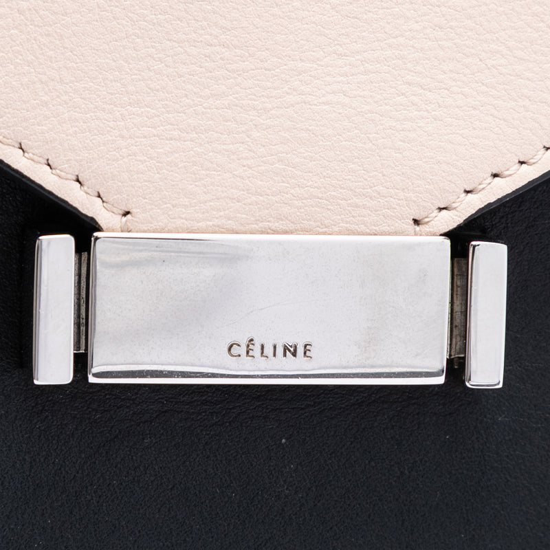 Calfskin and Pony Hair Diamond Clutch - Image 5