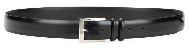 Orciani Brushed Calfskin Belt — Black