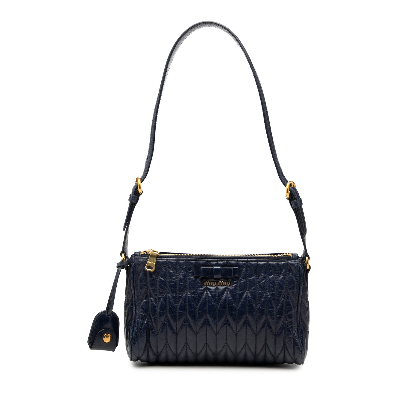Matelasse Nappa Bow Shoulder Bag - Image 1