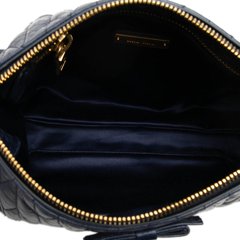 Matelasse Nappa Bow Shoulder Bag - Image 4