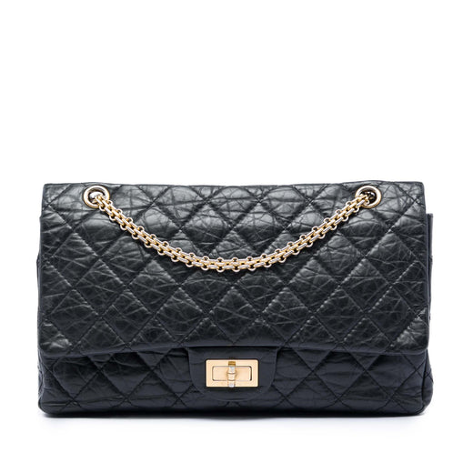 Quilted Aged Calfskin Reissue 2.55 Double Flap 227 - Image 1
