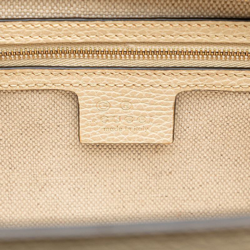 Medium Dollar Calf Soho Top Handle Convertible Tote - Image 6