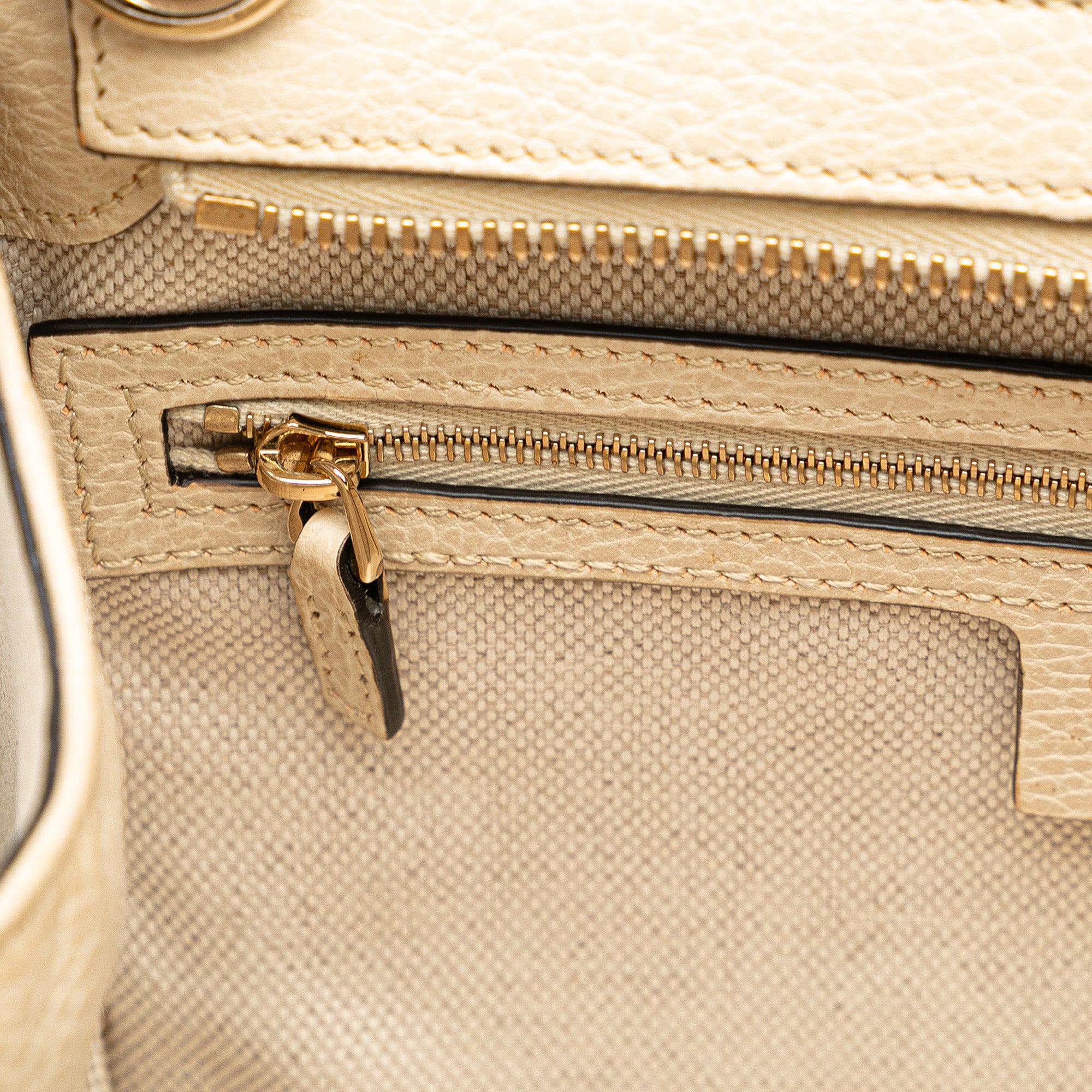 Medium Dollar Calf Soho Top Handle Convertible Tote - Image 7