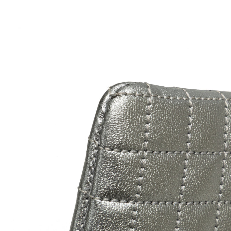 Quilted Metallic Calfskin C Charm Pouch - Image 10