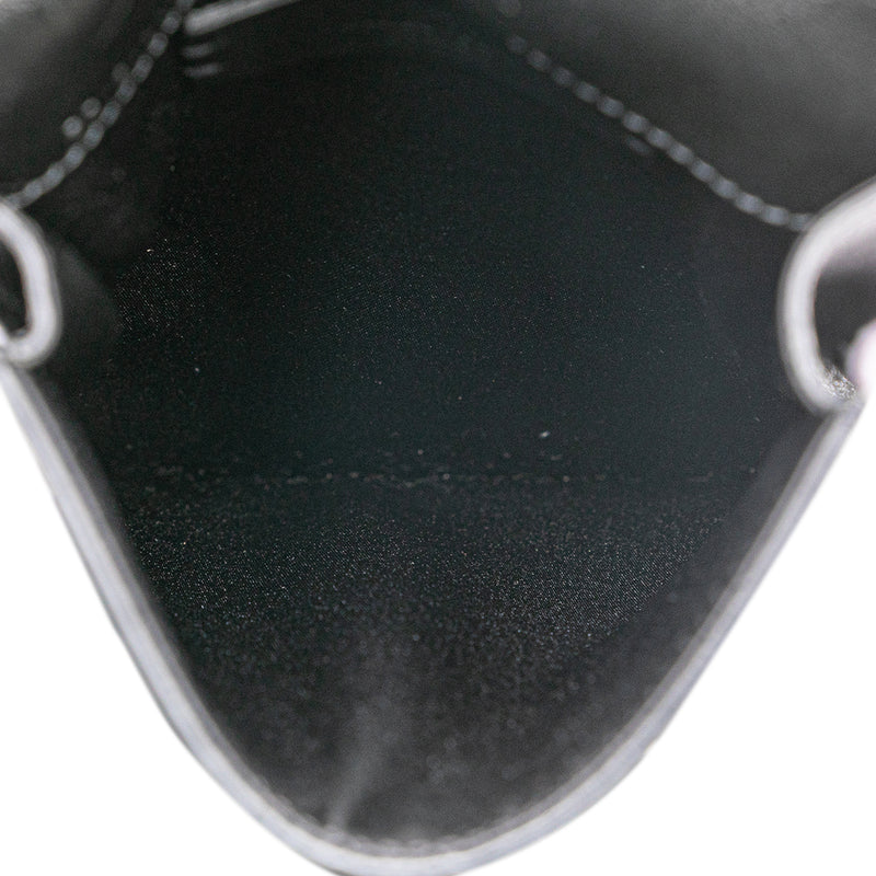 Leather VRing Neck Pouch - Image 5