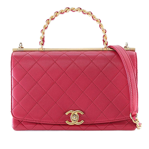 Medium Quilted Lambskin La Parisienne Flap - Image 1