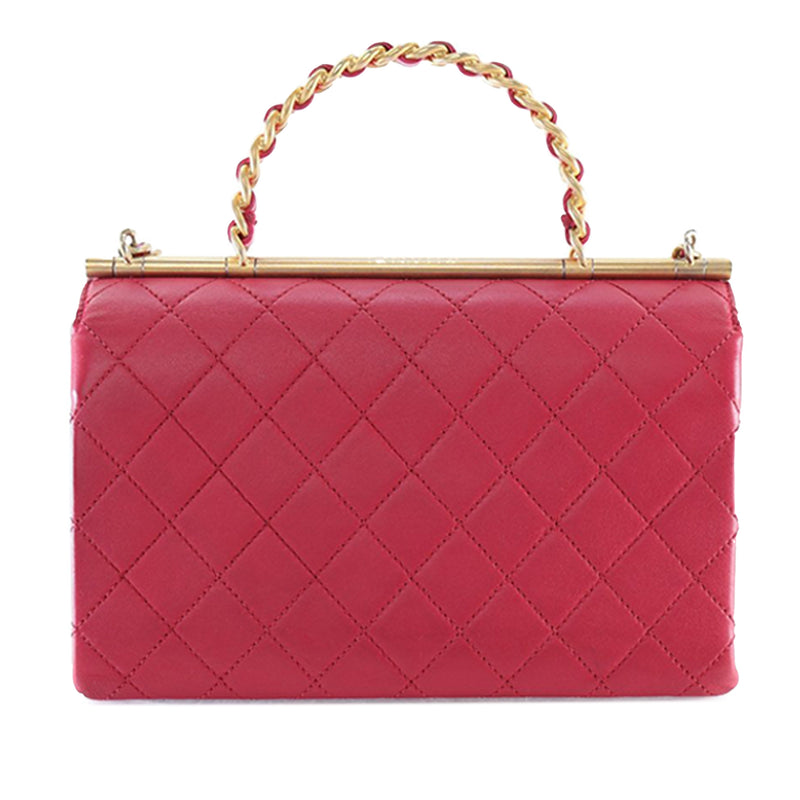 Medium Quilted Lambskin La Parisienne Flap - Image 7