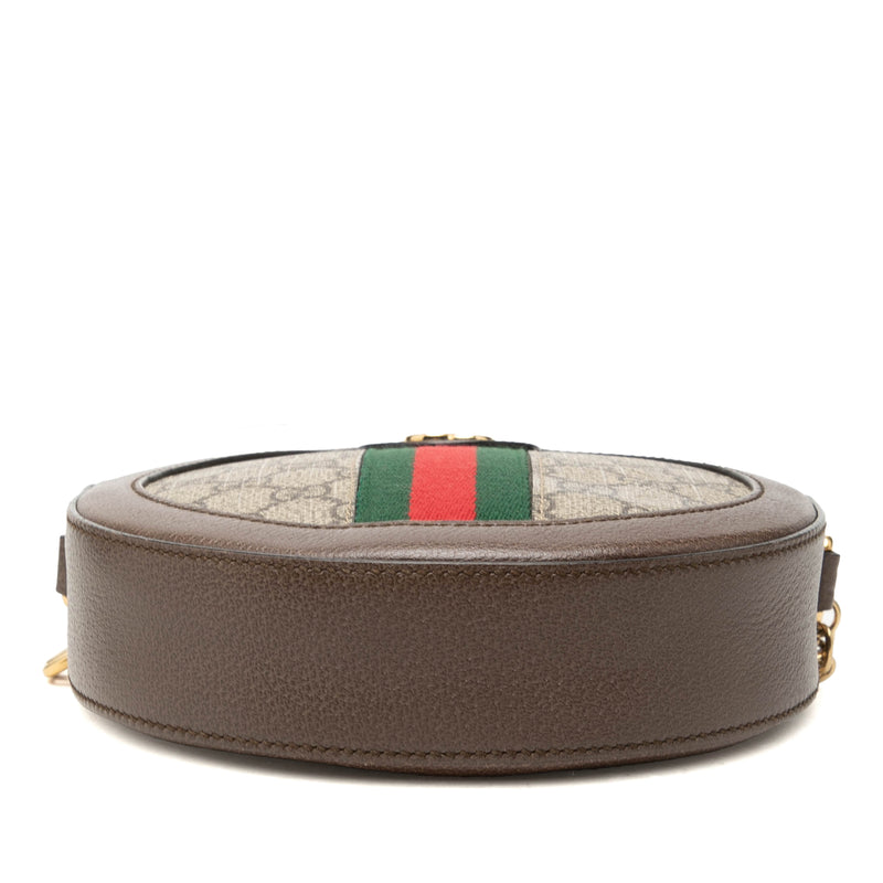 Mini GG Supreme Web Ophidia Round Crossbody - Image 3