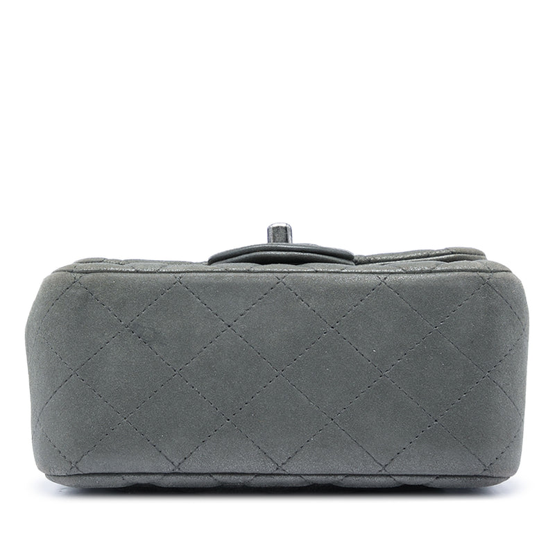 Mini Square Classic Metallic Lambskin Single Flap - Image 3
