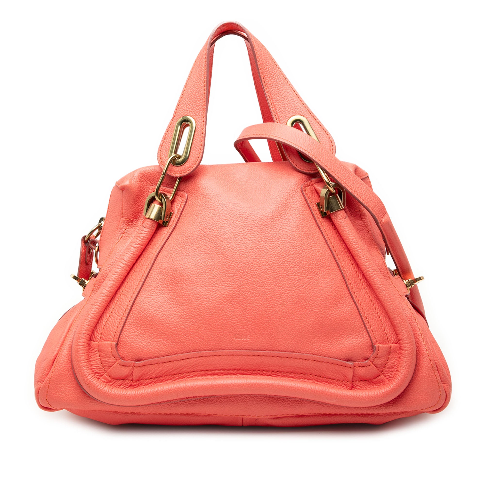 Medium Leather Paraty Satchel - Image 1