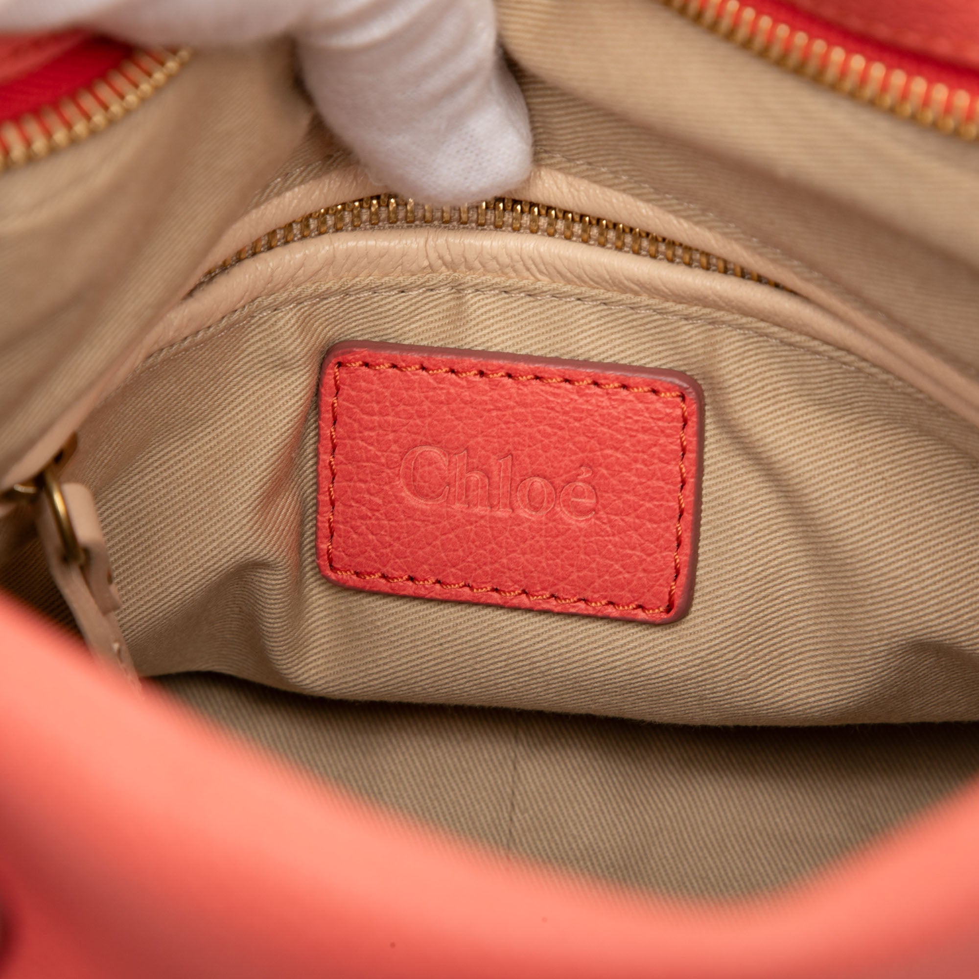 Medium Leather Paraty Satchel - Image 5