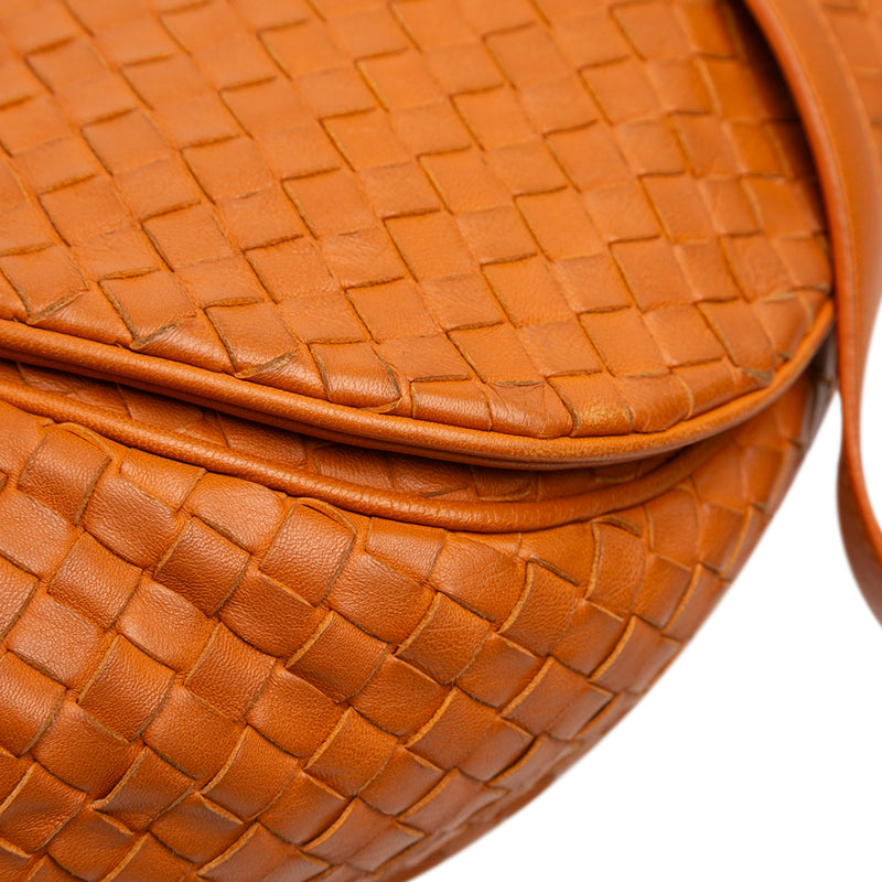 Nappa Intrecciato Flap Crossbody - Image 10