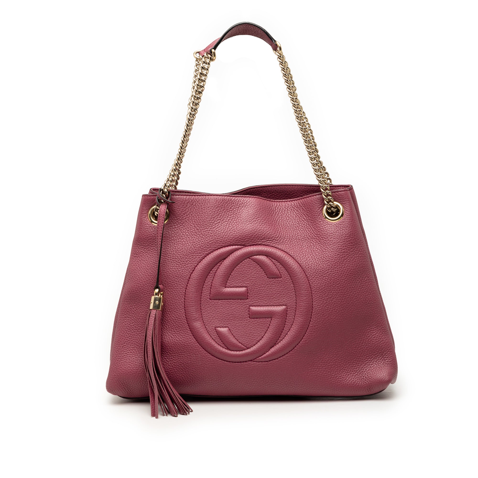 Medium Calfskin Soho Chain Tote - Image 1