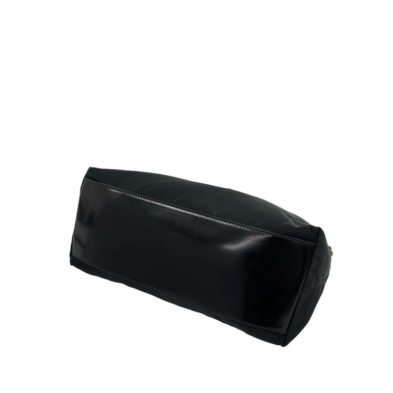 Nylon Vela Grommet Shoulder Bag - Image 3
