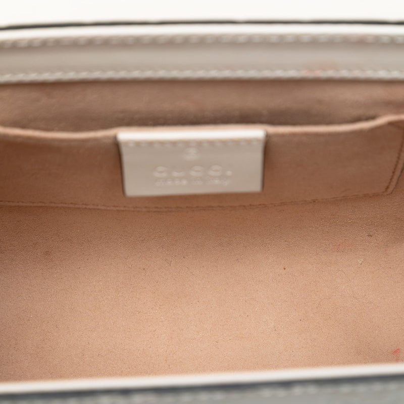 Small Bicolor Guccissima Padlock Crossbody - Image 4