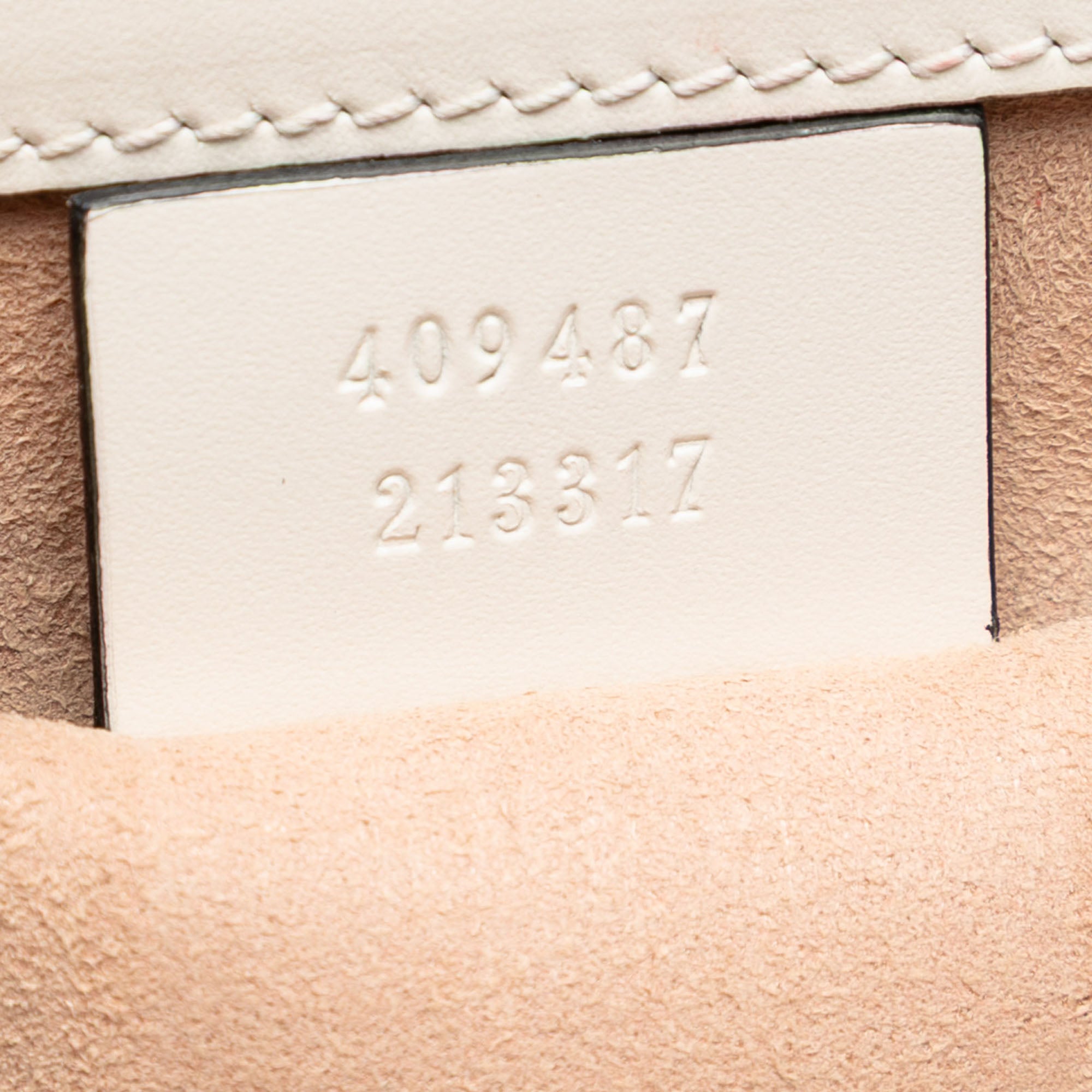Small Bicolor Guccissima Padlock Crossbody - Image 6