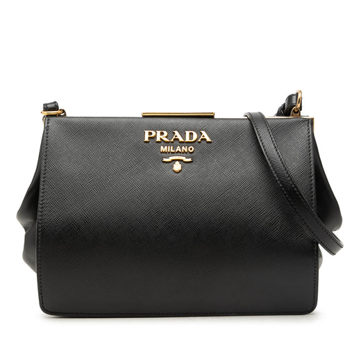 Saffiano and City Calf Light Frame Crossbody - Image 1